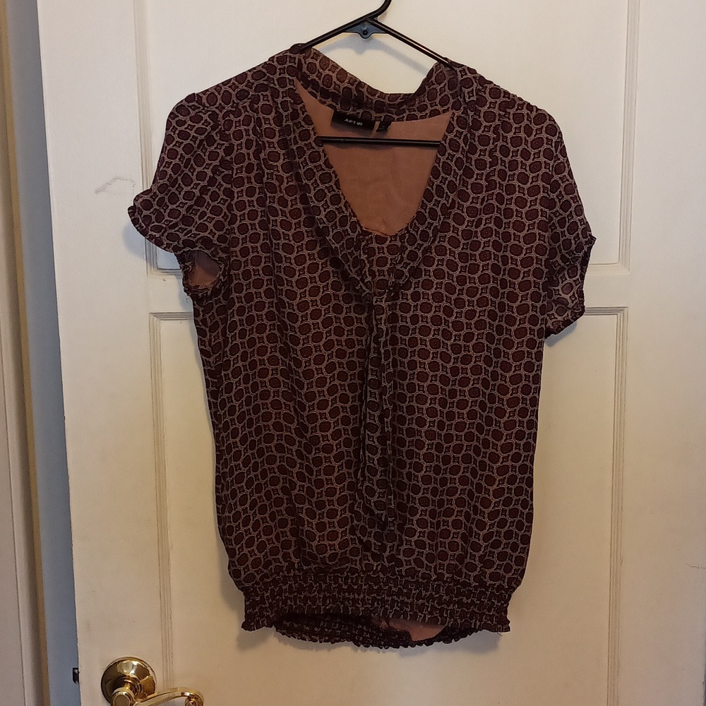 Purple blouse great for the office